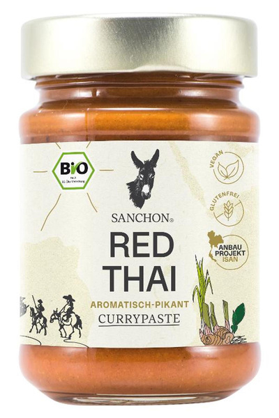Produktfoto zu Currypaste Red Thai, feine Limettennote, 190g