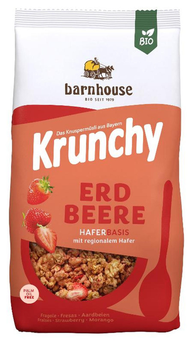 Produktfoto zu Erdbeer Krunchy, 375g