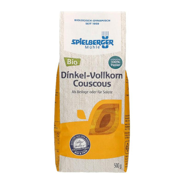 Produktfoto zu Dinkelvollkorn Couscous, 500g