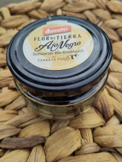 Produktfoto zu Schwarzer Knoblauch im Glas, 60g