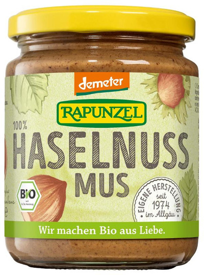 Produktfoto zu Haselnussmus, demeter, 250g