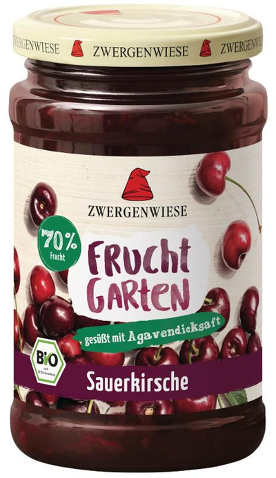 Produktfoto zu Fruchtgarten Sauerkirsche, 225g