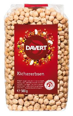 Produktfoto zu Kichererbsen, getrocknet, 500g