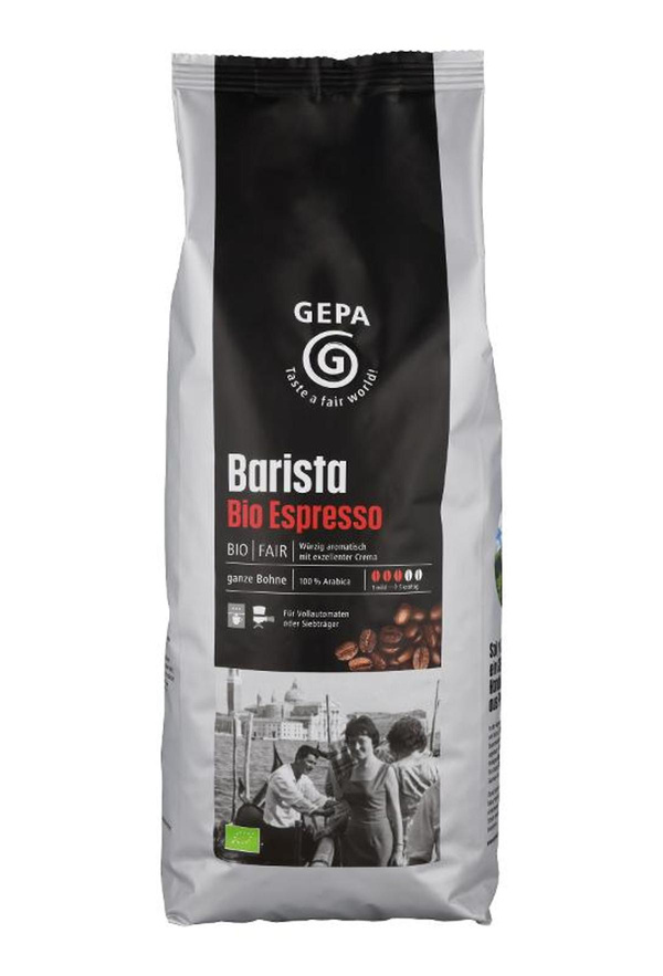 Produktfoto zu Espresso Barista ganze Bohne, 1kg