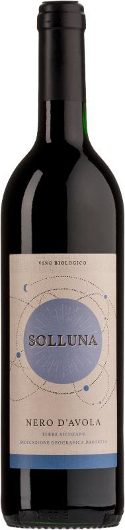 Produktfoto zu Solluna Sicilia Nero d`Avola DOP, 0,75Ltr.