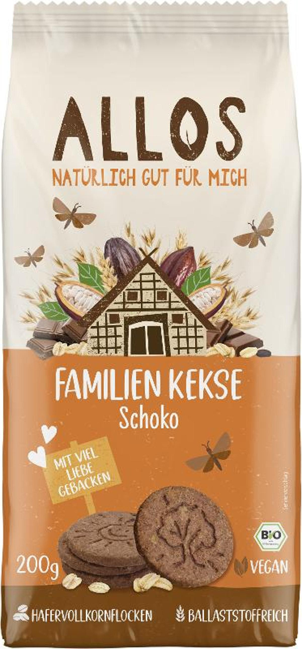 Produktfoto zu Familienkeks Schoko, 200g