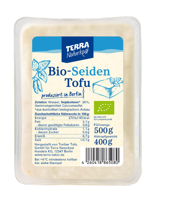 Produktfoto zu Seidentofu, 400g