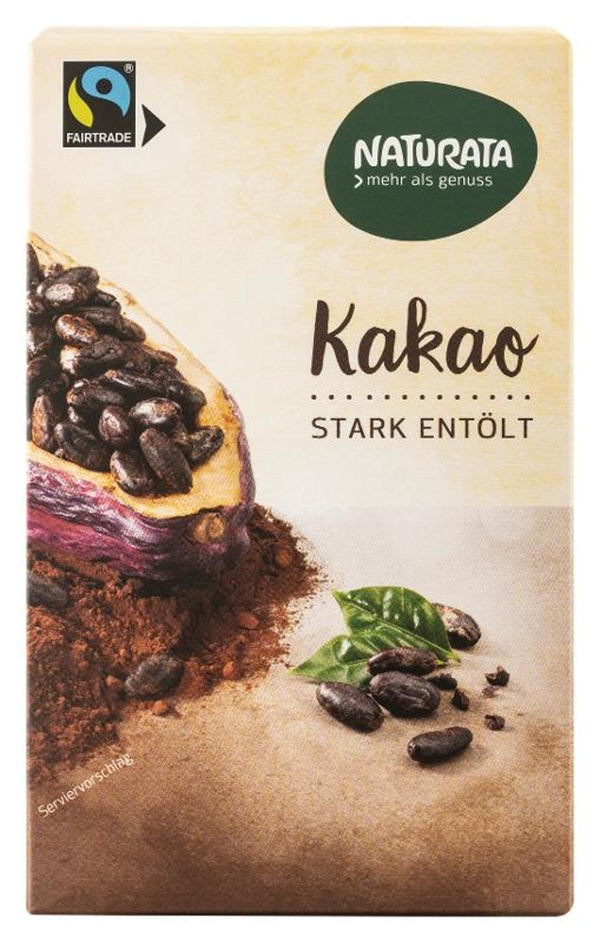 Produktfoto zu Kakao, stark entölt, 125g