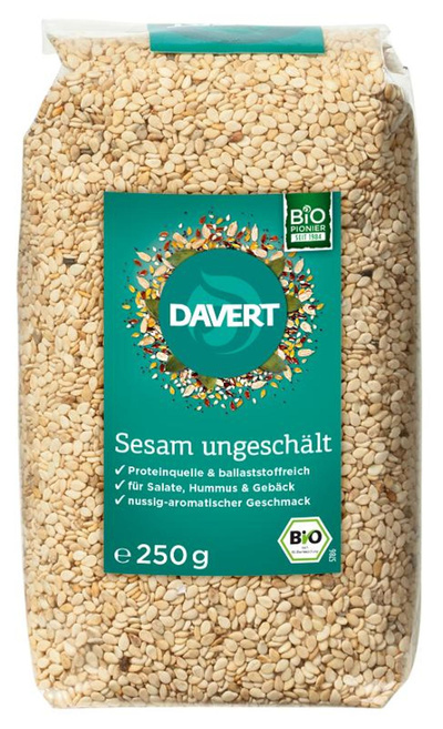 Produktfoto zu Sesam, ungeschält, 250g