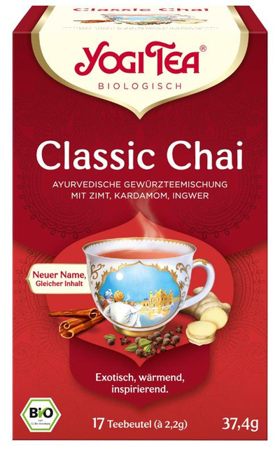 Produktfoto zu Yogi Tee Classic, 17x2,2g
