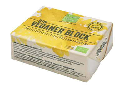 Produktfoto zu Veganer Block - ohne Palmfett, 250g