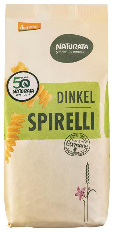 Produktfoto zu Dinkelspirelli hell, 500g
