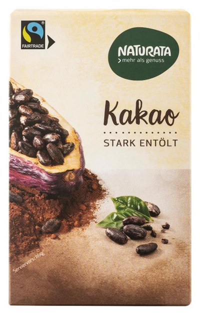 Produktfoto zu Kakao, stark entölt, 125g