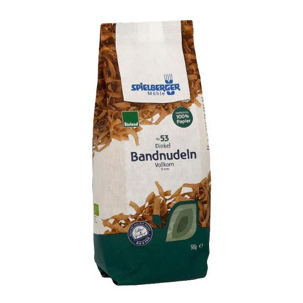 Produktfoto zu Bandnudeln, Dinkel-Vollkorn 500g