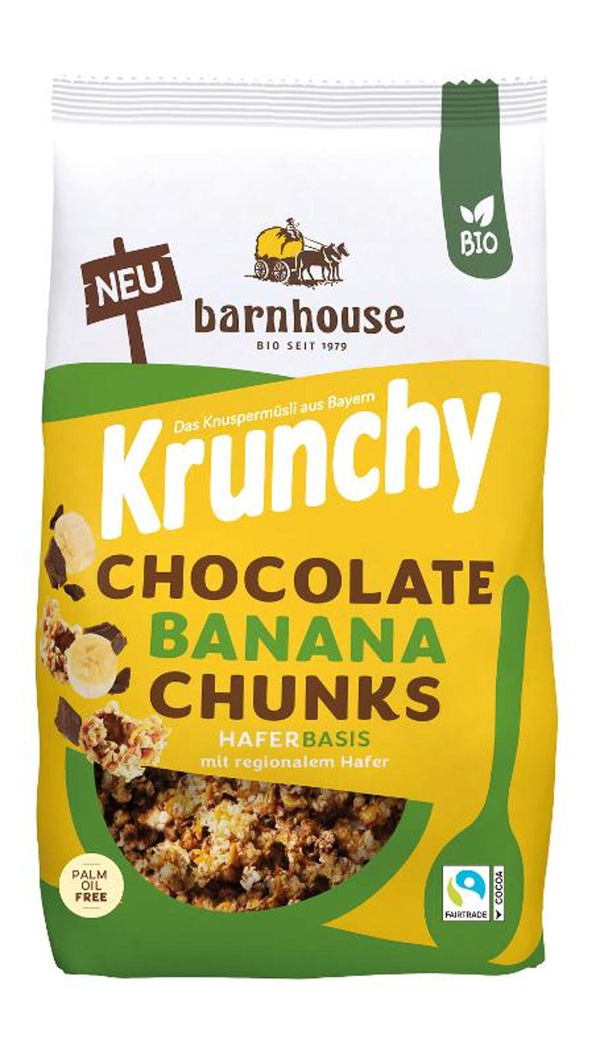 Produktfoto zu Krunchy Schoko Banane, 450g