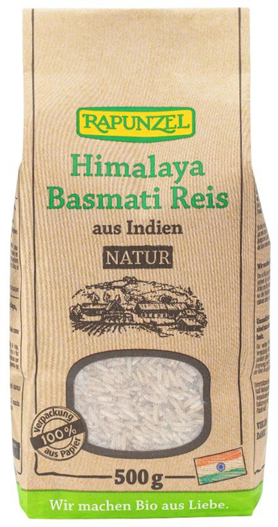 Produktfoto zu Himalaya Basmati Reis Natur, 500g