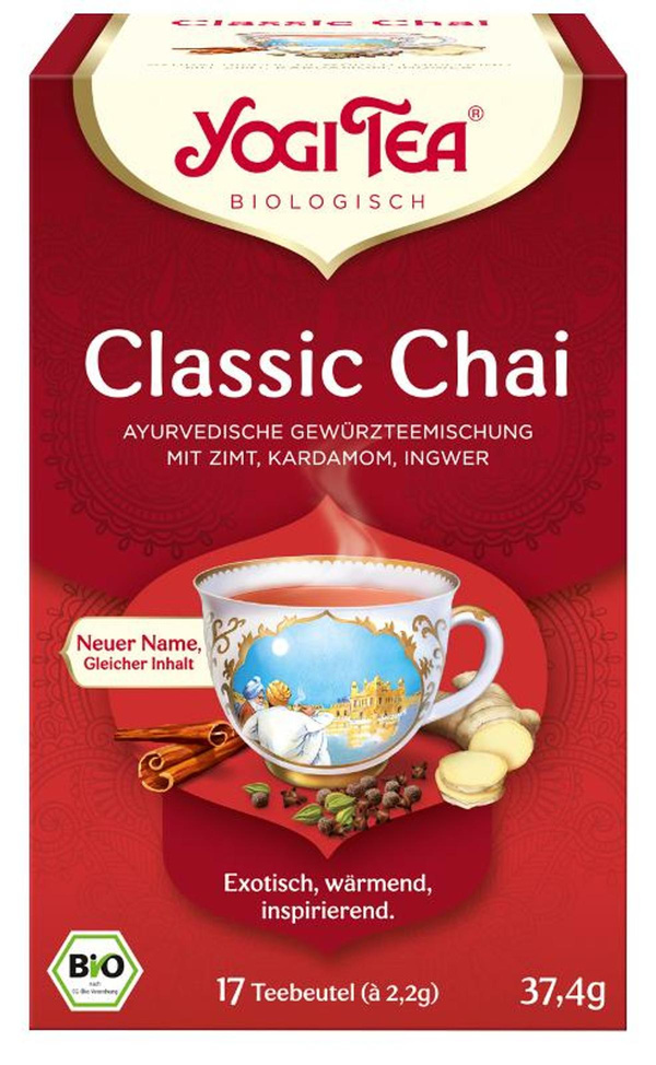 Produktfoto zu Yogi Tee Classic, 17x2,2g