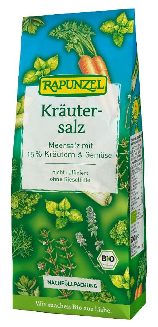 Produktfoto zu Kräutersalz, Nachfüll, 500g