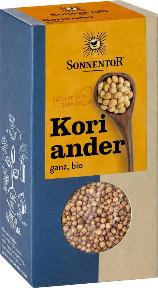 Produktfoto zu Koriander, ganz, 35g