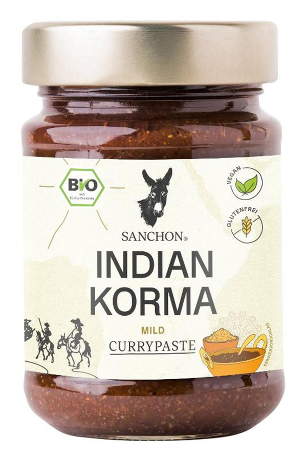 Produktfoto zu Currypaste Korma, nussig-mild, 190g