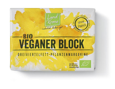 Produktfoto zu Veganer Block - ohne Palmfett, 250g