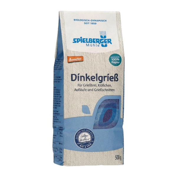 Produktfoto zu Dinkelgrieß, 500g