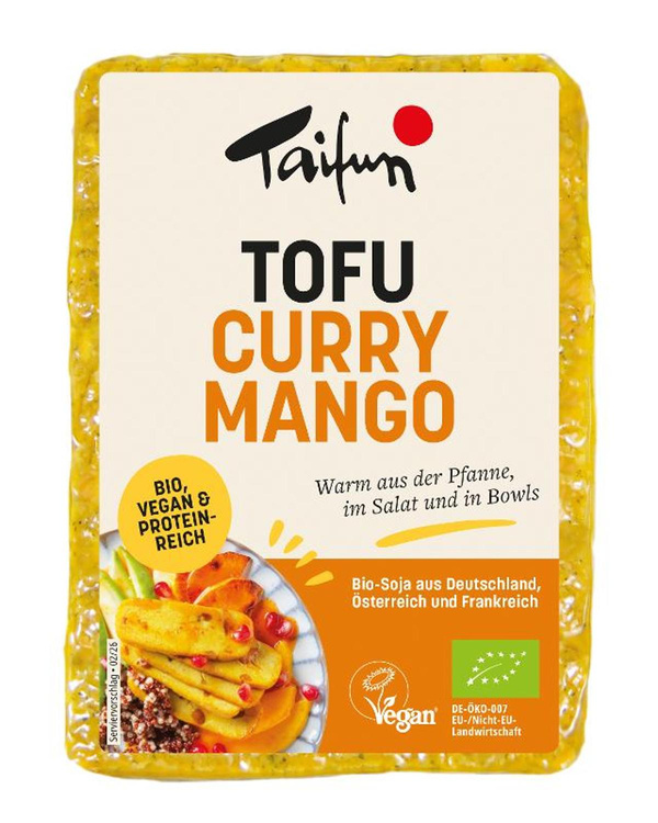 Produktfoto zu Tofu Curry Mango, 200g