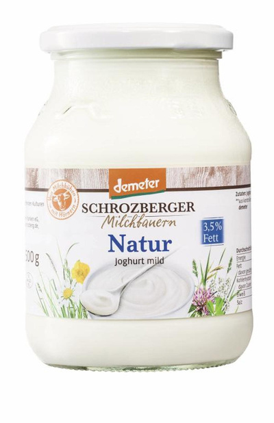 Produktfoto zu Joghurt natur 3,7%, 500g