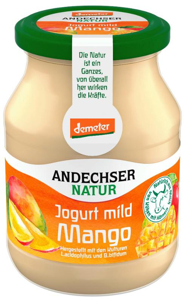 Produktfoto zu Joghurt, Mango, 500g