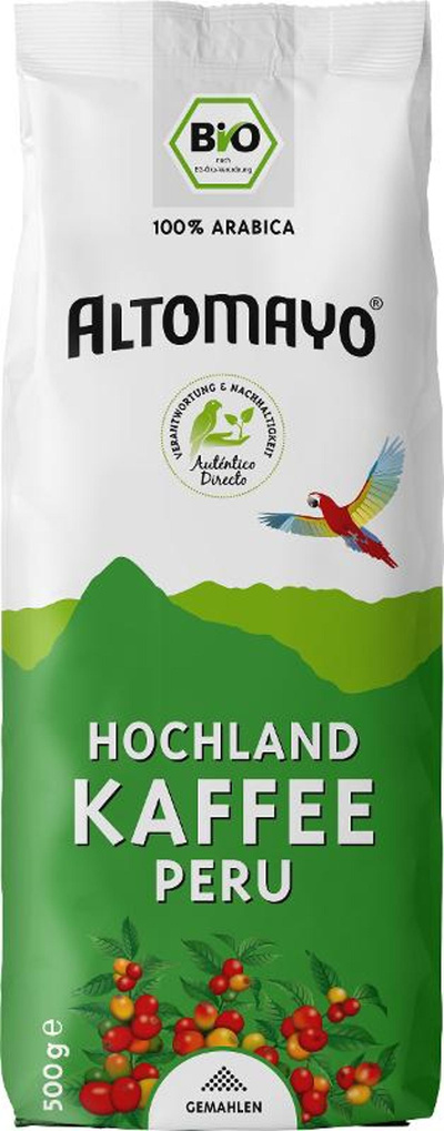 Produktfoto zu Kaffee Arabica, gemahlen, 500g