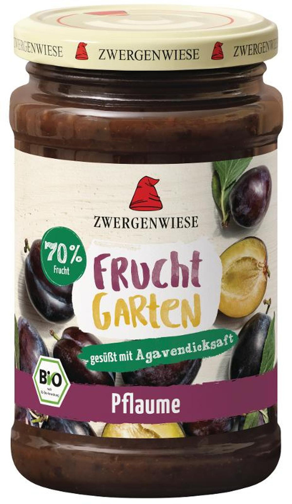 Produktfoto zu Fruchtgarten Pflaumenmus, 225g