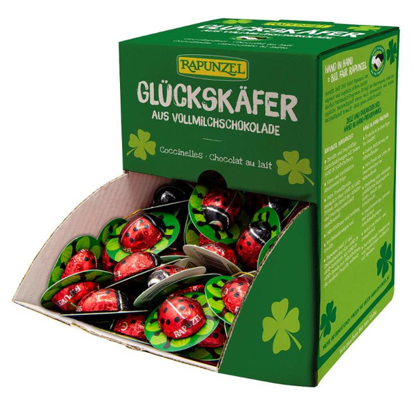 Produktfoto zu Glückskäfer, aus Vollmilchschokolade 6g