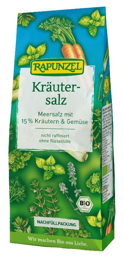 Produktfoto zu Kräutersalz, Nachfüll, 500g