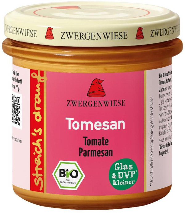 Produktfoto zu Tomesan Brotaufstrich, 135g