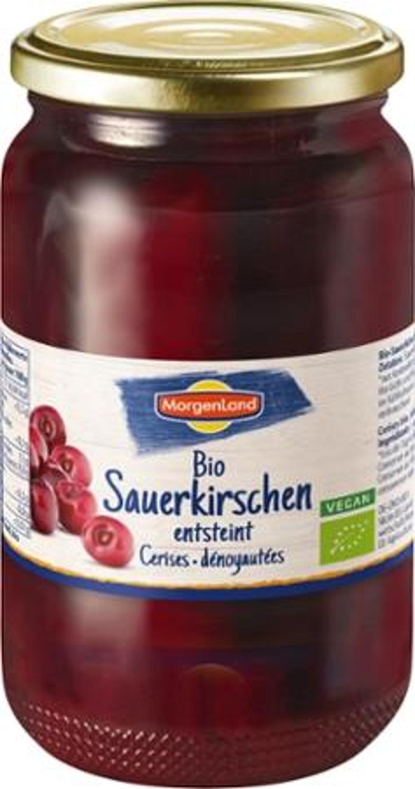 Produktfoto zu Sauerkirschen im Glas 700ml ATG 320g