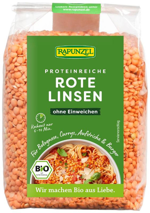 Produktfoto zu Rote Linsen, 500g