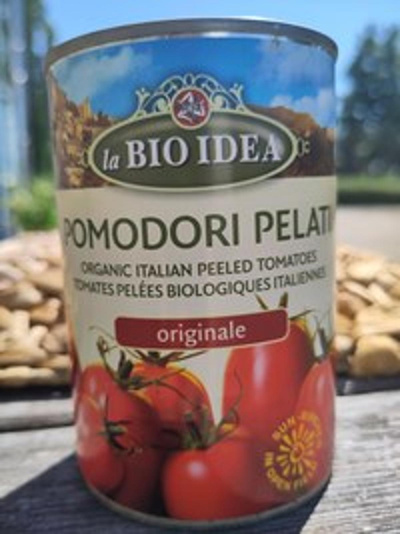 Produktfoto zu Geschälte Tomaten in der Dose, 400g