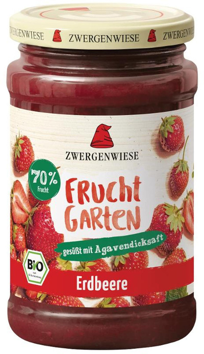 Produktfoto zu Fruchtgarten Erdbeere, 225g