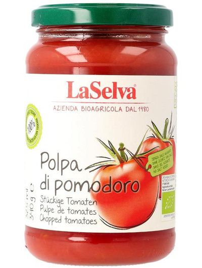 Produktfoto zu Polpa di pomodoro - Tomaten stückig, 340g