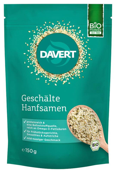Produktfoto zu Hanfsamen, geschälte, 150g