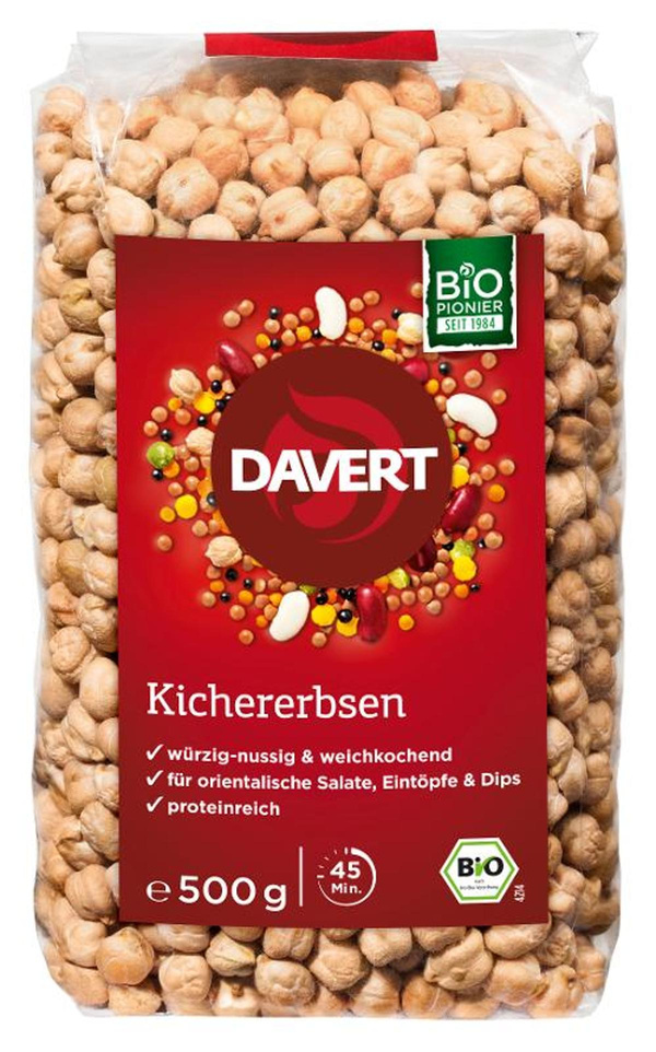 Produktfoto zu Kichererbsen, getrocknet, 500g
