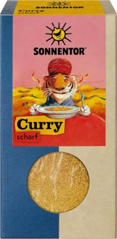 Produktfoto zu Curry, scharf, 50g