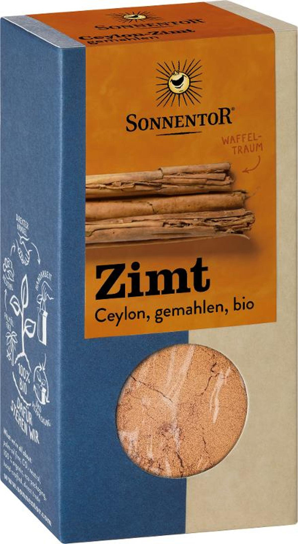 Produktfoto zu Zimt, gemahlen, Sorte Ceylon, 40g