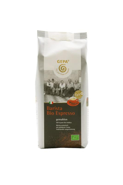 Produktfoto zu Barista Espresso gemahlen GEPA, 250g