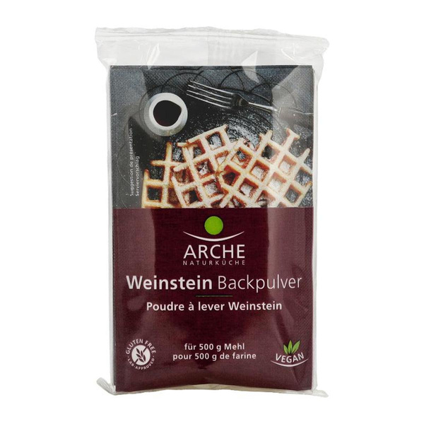 Produktfoto zu Backpulver, Weinstein, 3x18g