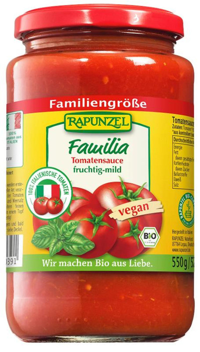 Produktfoto zu Tomatensauce Familia, 525ml