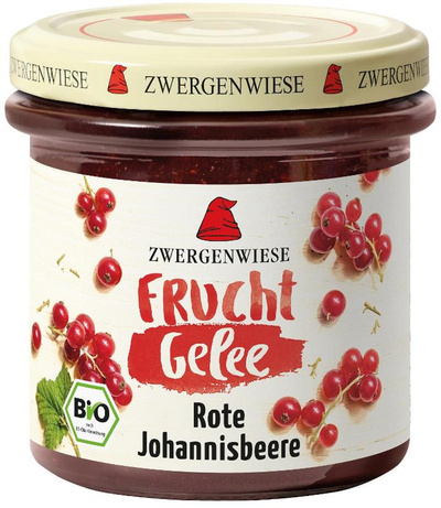 Produktfoto zu Fruchtgelee Rote Johannisbeere, 160g