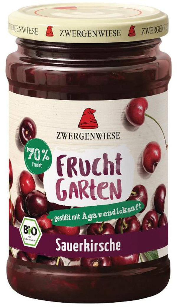 Produktfoto zu Fruchtgarten Sauerkirsche, 225g