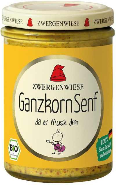 Produktfoto zu Senf Ganzkorn, 160ml