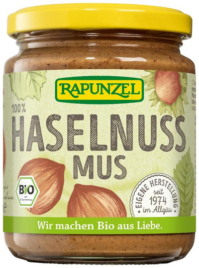 Produktfoto zu Haselnussmus, demeter, 250g